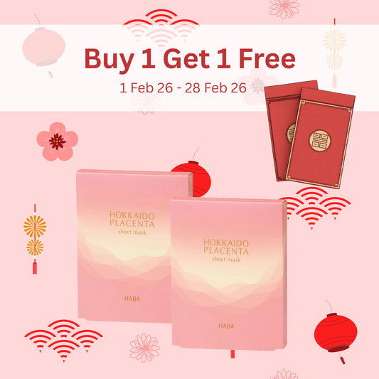 BOGO Hokkaido Placenta Sheet Mask