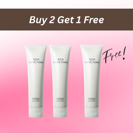 Buy 2 Get 1 Free Squa Facial Foam 100g