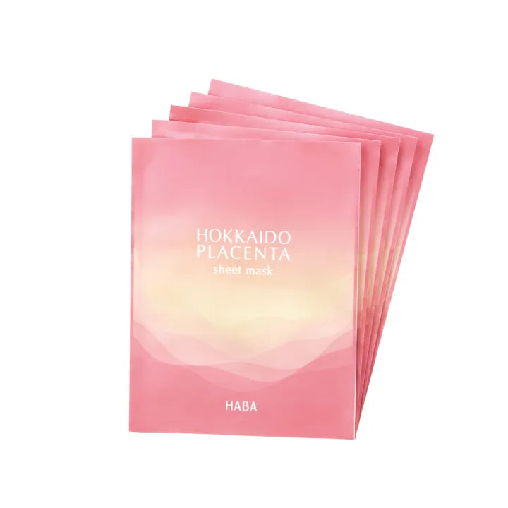 009158 HOKKAIDO PLACENTA SHEET MASK